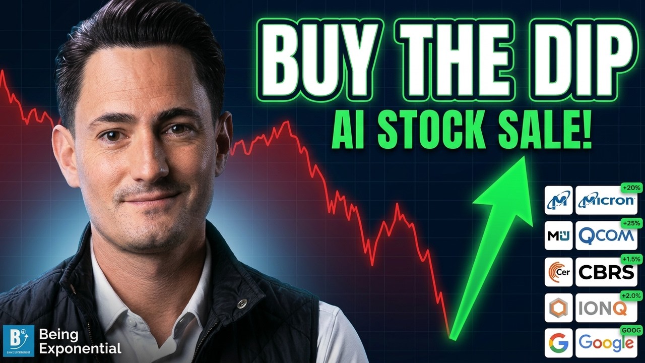 Это не обвал, а распродажа акций ИИ | MU, QCOM, CBRS, IONQ и GOOG