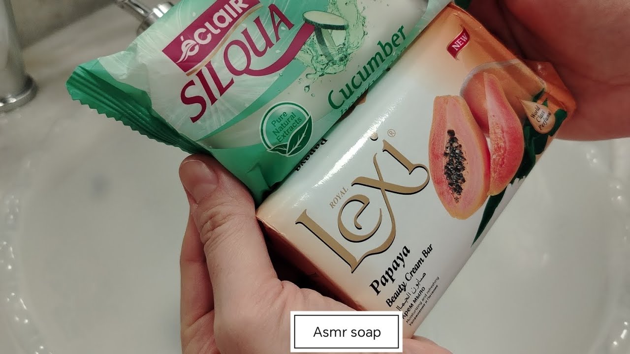 Asmr soap | Lexi and cucumber soap. Relax and listen your brain 