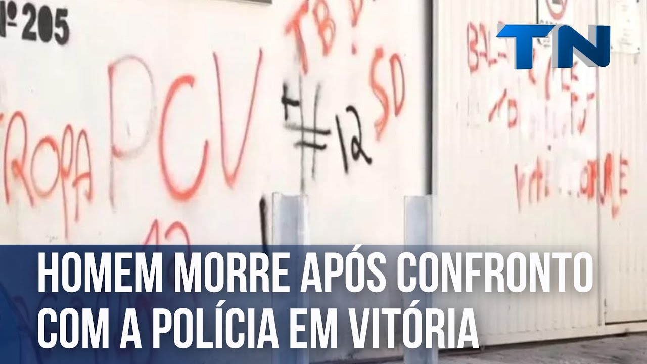 Homem morre após confronto com a polícia em Vitória