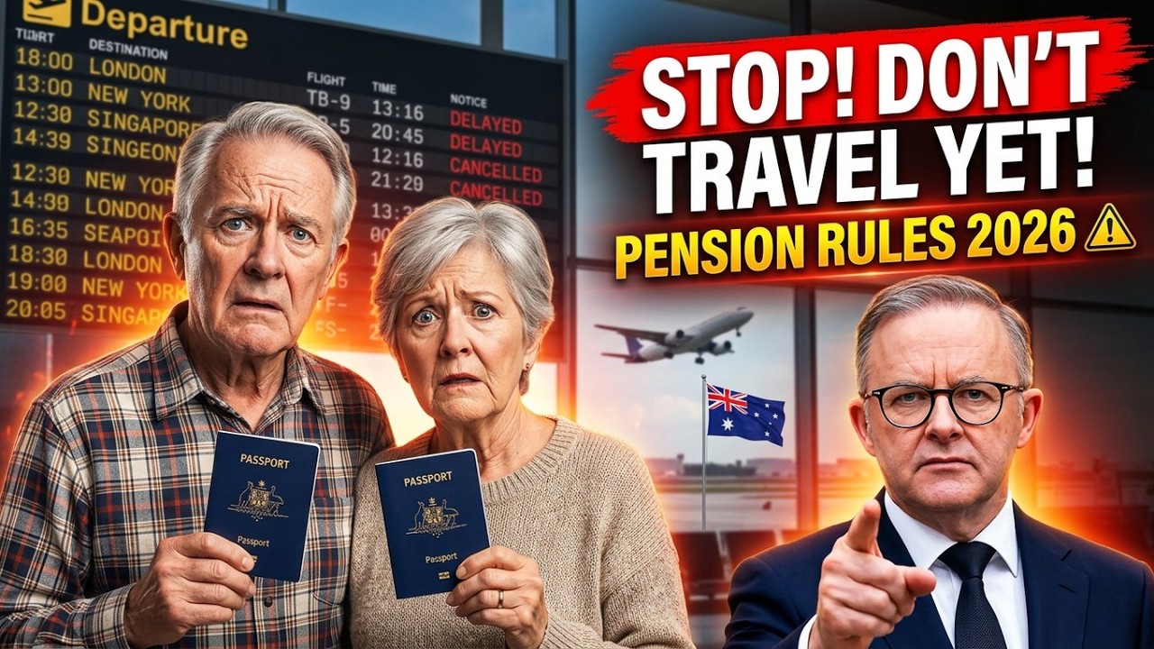 👉 Don&rsquo;t Travel Until You Watch This! Age Pension Overseas Rules 2026 ⚠️