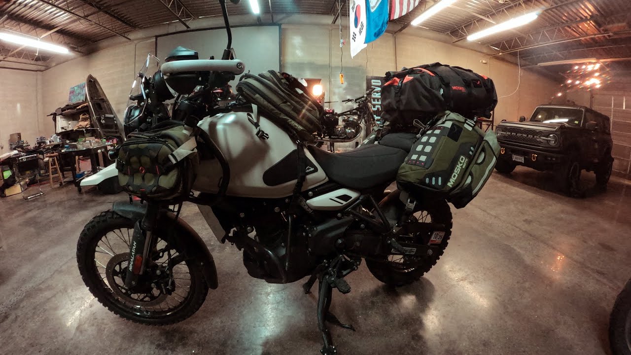 Moto Camping Setup on my Himalayan 450