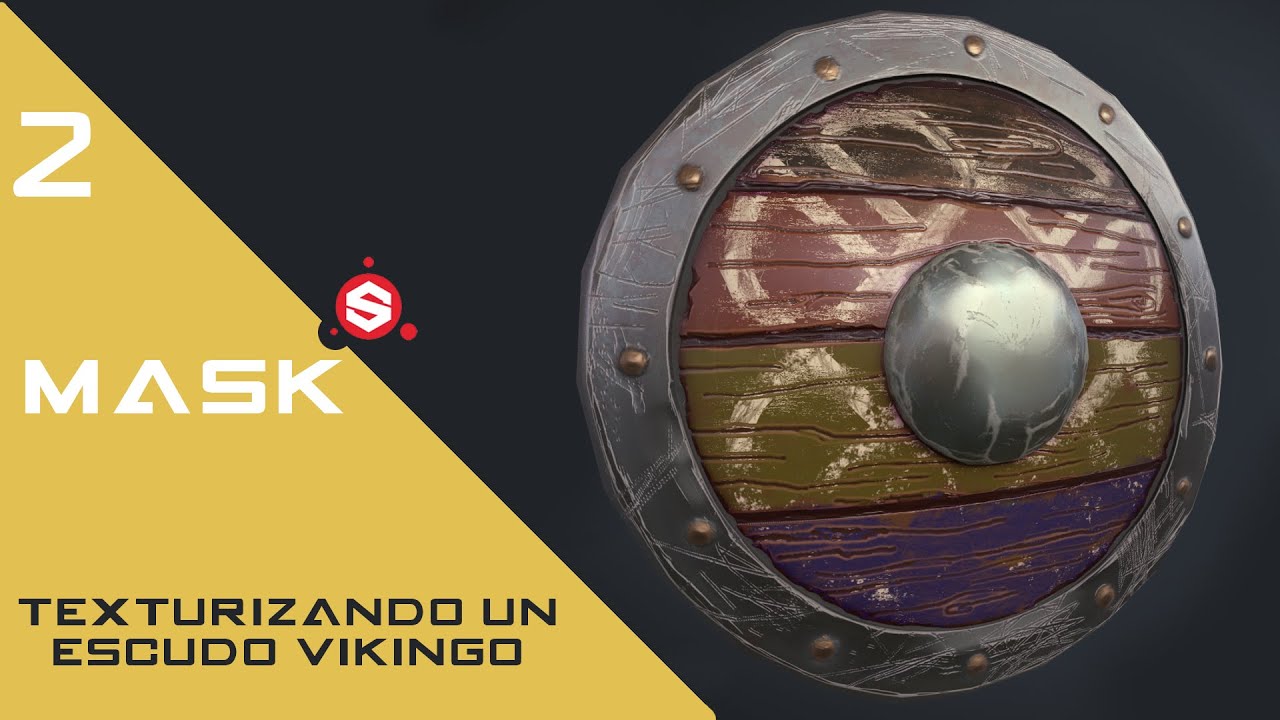 MÁSCARAS con SUBSTANCE PAINTER ◾◽🖌️ p02