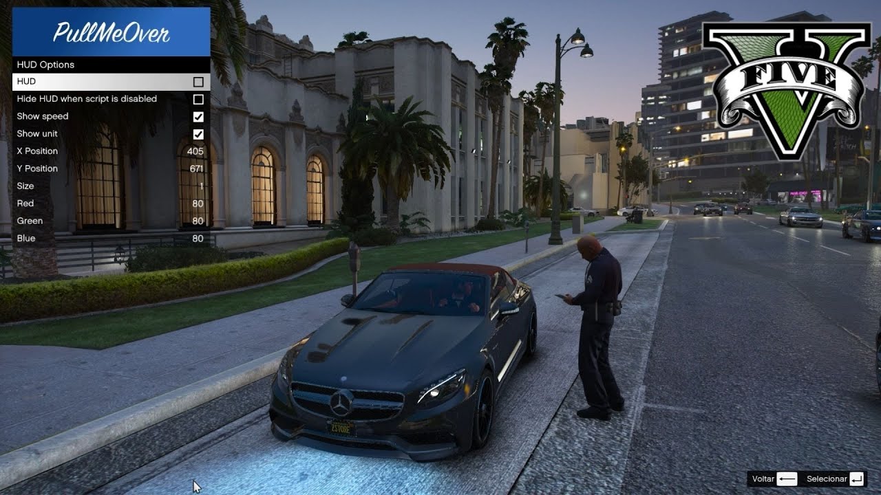 GTA V: COMO INSTALAR O MOD QUE DEIXA A POLÍCIA DO JOGO REALISTA! POLÍCIA ABORDANDO! Pull Me Over