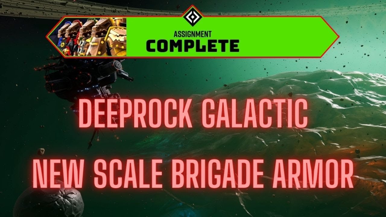 Deep Rock Galactic | Scale Brigade Armor
