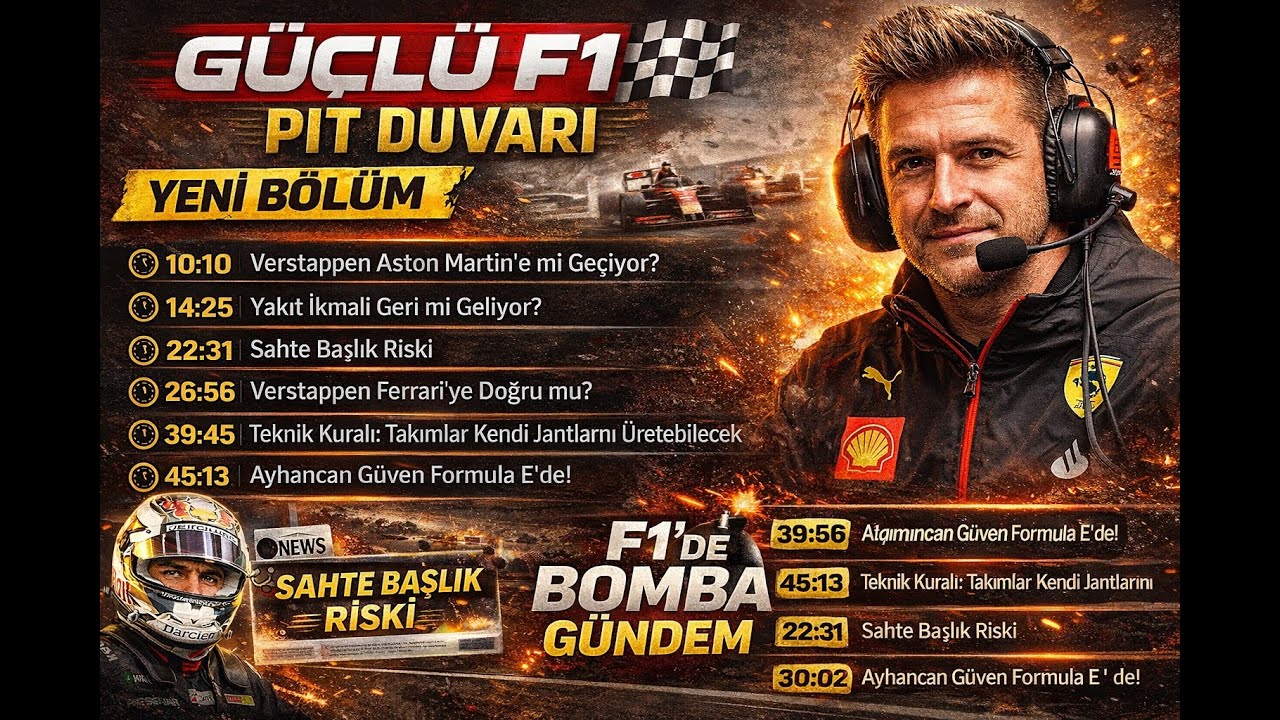 🔥 Perez Red Bull'u Yerden Yere Vurdu! Verstappen Ferrari'ye mi Gidiyor?