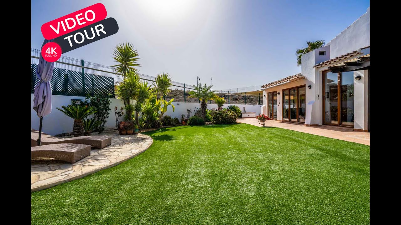 3 Bed Stunning Villa Algaba With Private Pool And Mountain Views On El Valle Golf Resort