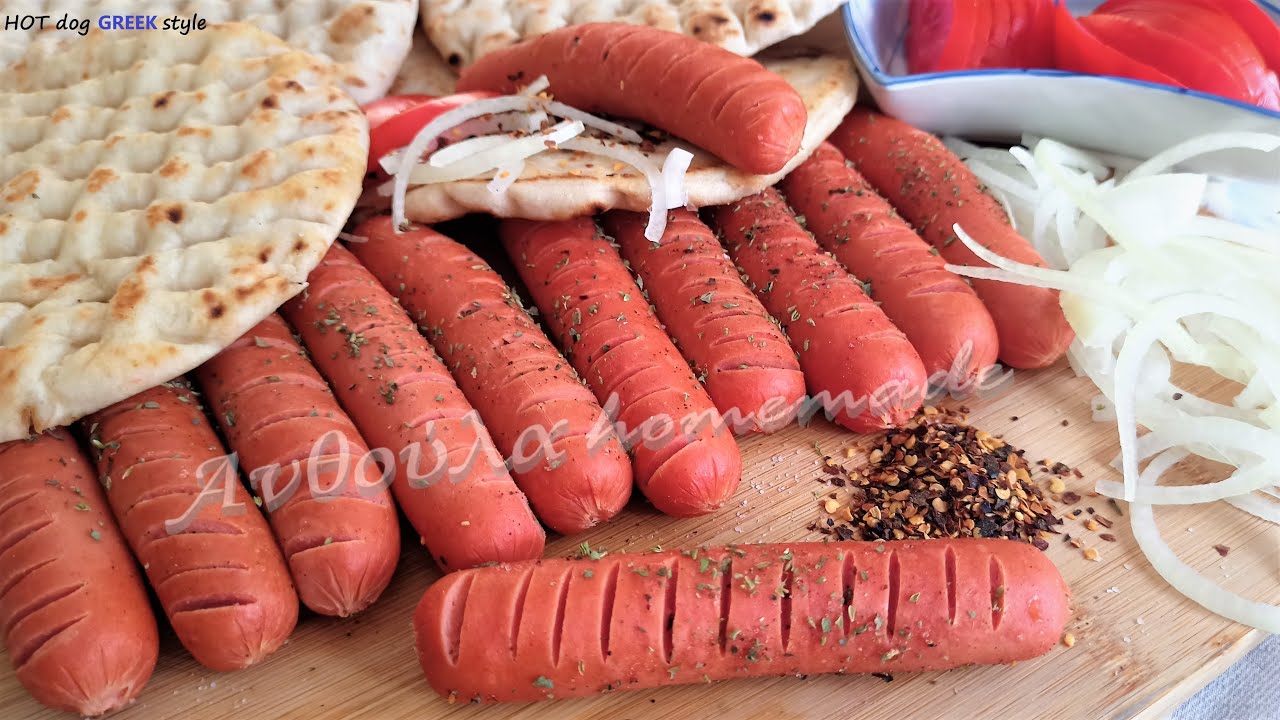 Λουκάνικα hot dogs / Σπιτικό σνακ VS Fast Food