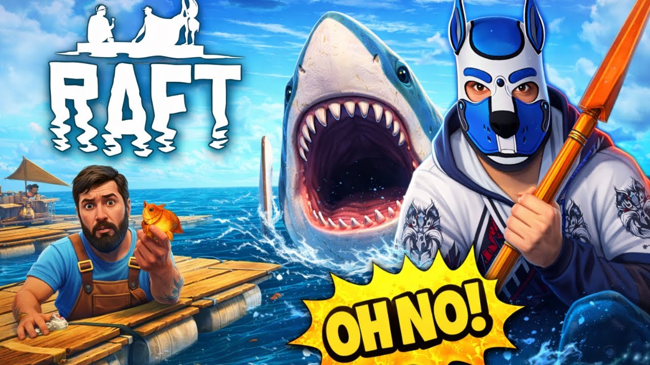 Raft Let’s Play Deutsch – Überleben auf dem Ozean 🌊 | PixlPupNeo