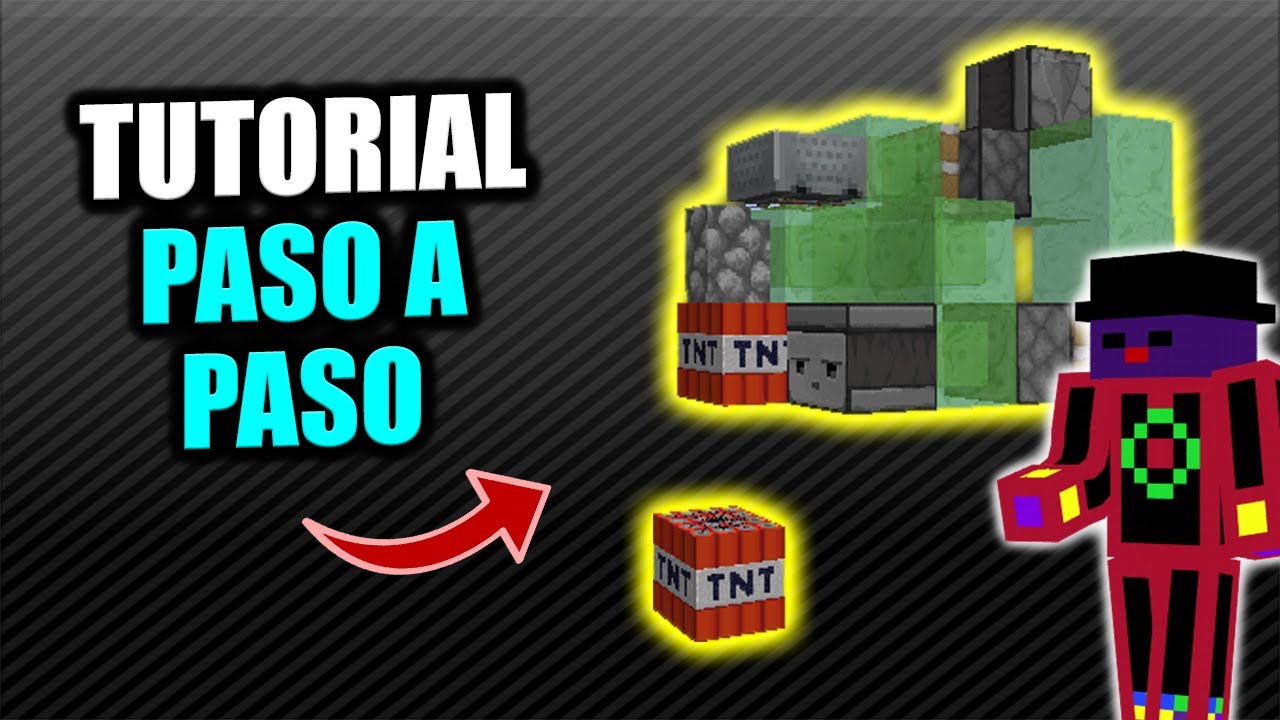 TUTORIAL MINECRAFT: Maquina Voladora Duplicando TNT - Java