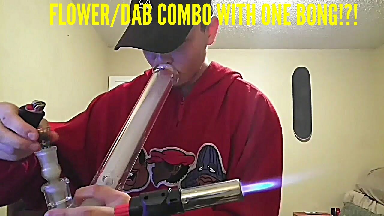 FLOWER/DAB COMBO WITH ONE BEAKER!?!