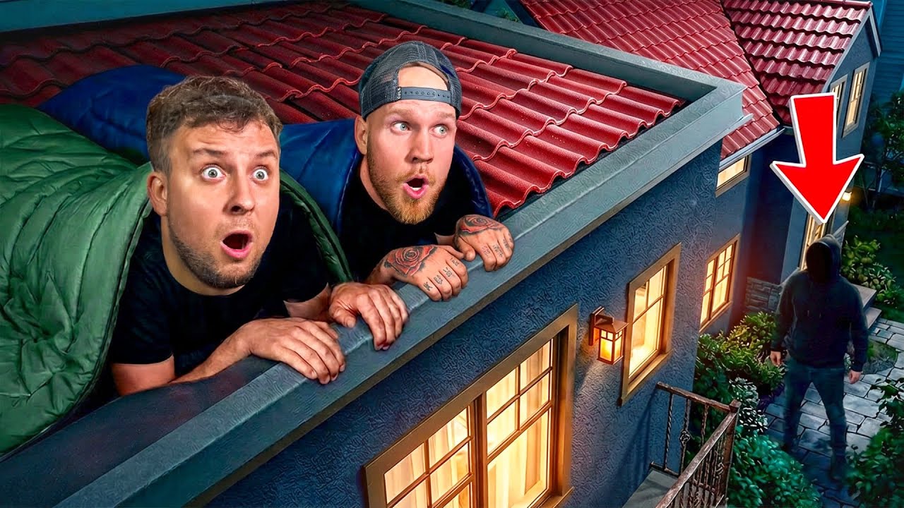 SPĘDZILIŚMY NOC NA DACHU!  CZ. 3
