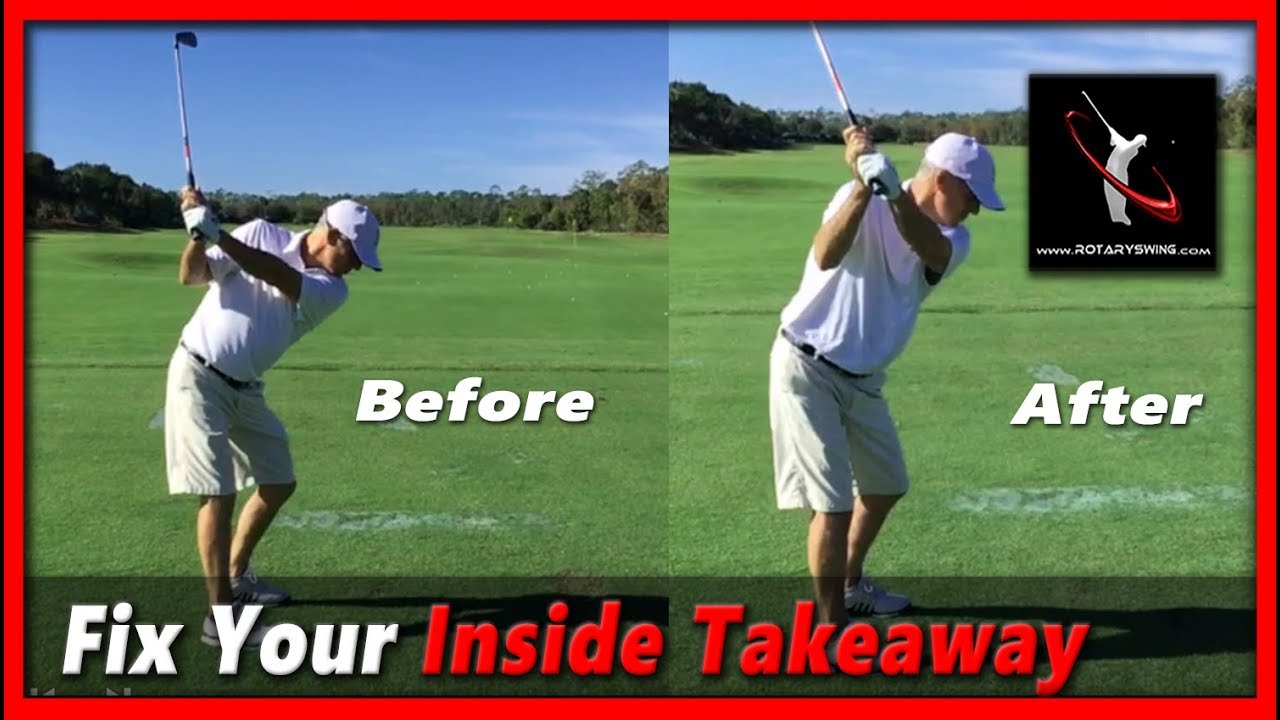 Fix Your Inside Takeaway w/ this One Trick - RotarySwing Lesson 16