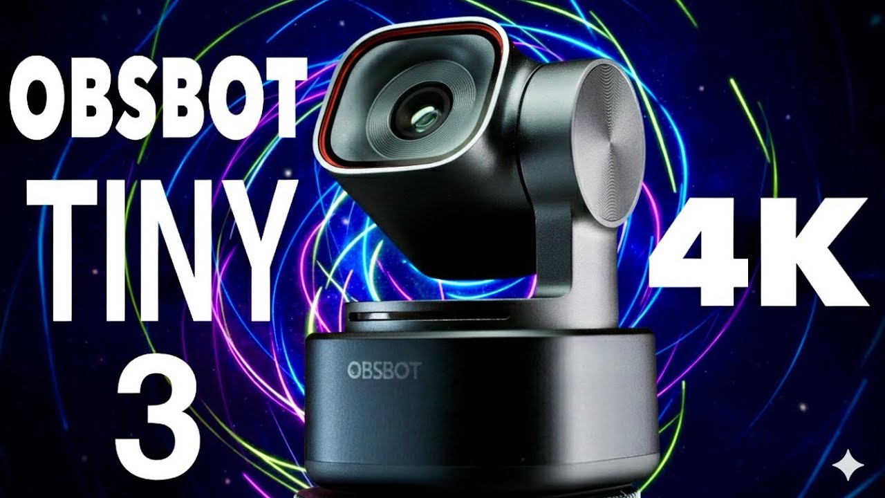 Эта миниатюрная 4K PTZ веб-камера просто невероятна – полный обзор OBSBOT Tiny 3