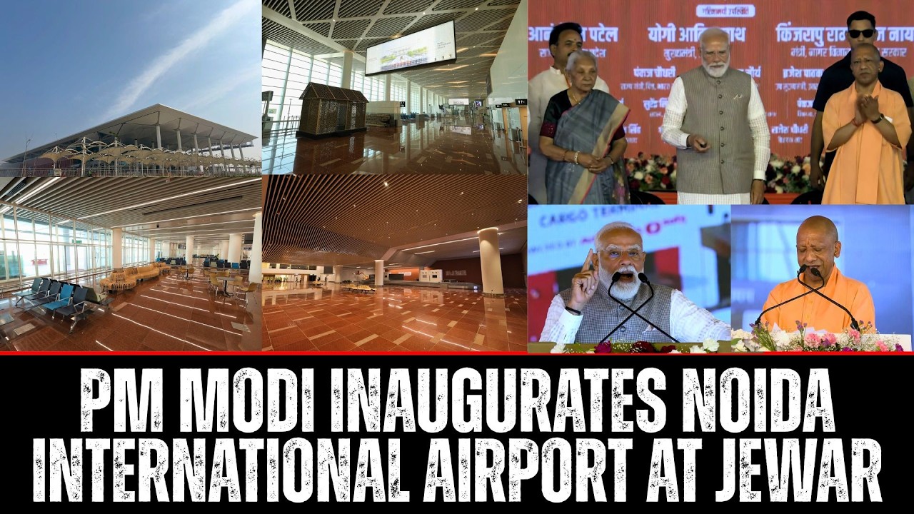 PM Modi Inaugurates Noida International Airport At Jewar | #NationalDefence