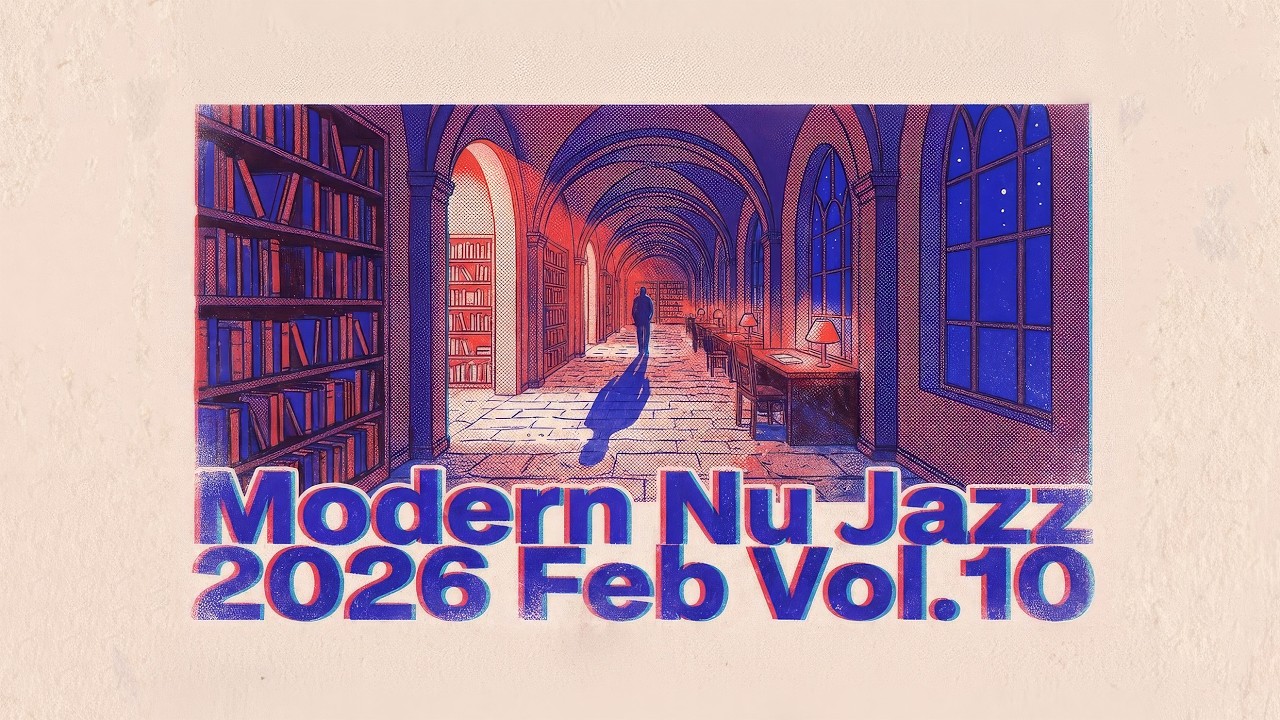 [Playlist] Late Library & Corridor 📚 늦은 밤 도서관 복도를 울리는 Modern Nu Jazz · 독서 · 공부 · 노트 BGM