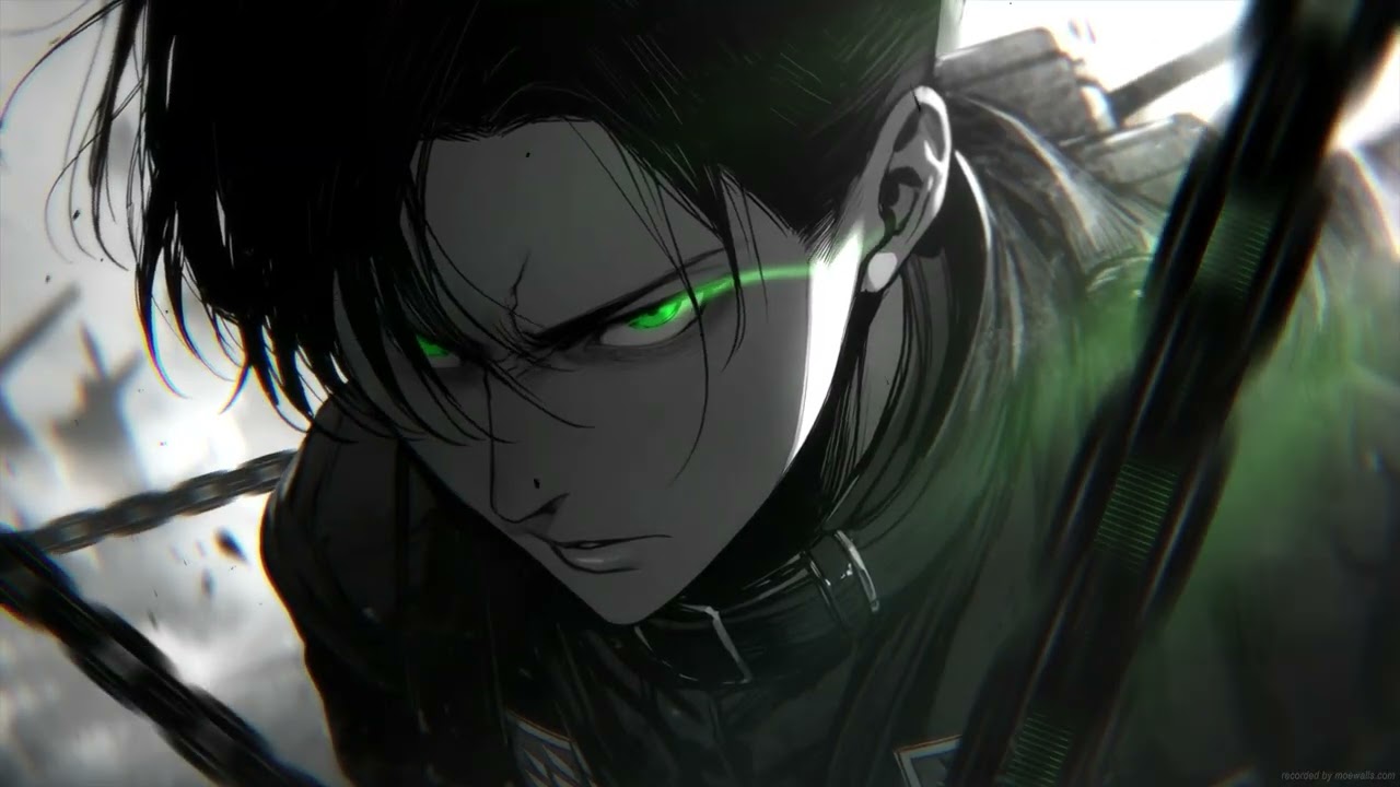 Levi Rage Mode Attack On Titan - 4k HD -  Live Wallpaper