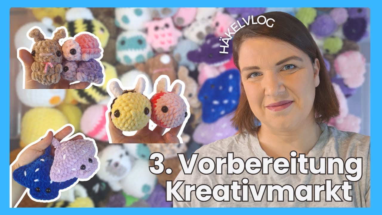 160/250 Kuscheltiere fertig! 🧶 Bienen, Küken & Mini-Schildkröten für den Kreativmarkt