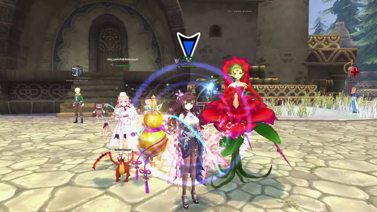 Aura Kingdom Online - SLV 22 Shinobi Carry Vault of Eternity 5-P Floor 1 - Floor 12