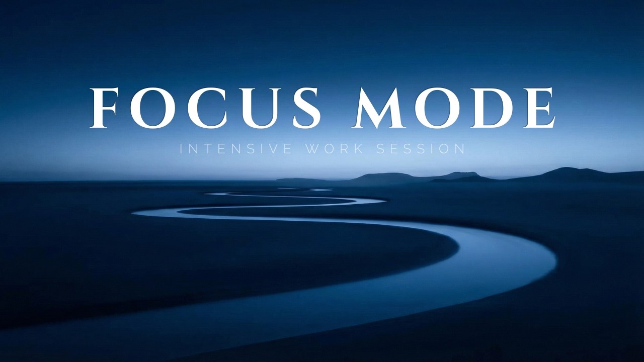 🧘 Still Mind Workspace – River & Atmosphere Deep Focus