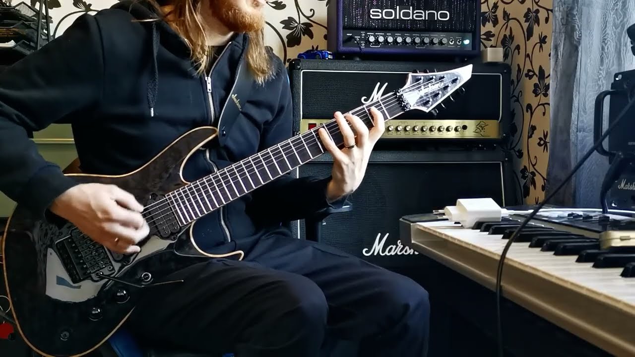Jackson USA Chris Broderick 7 string sound test (no talking)