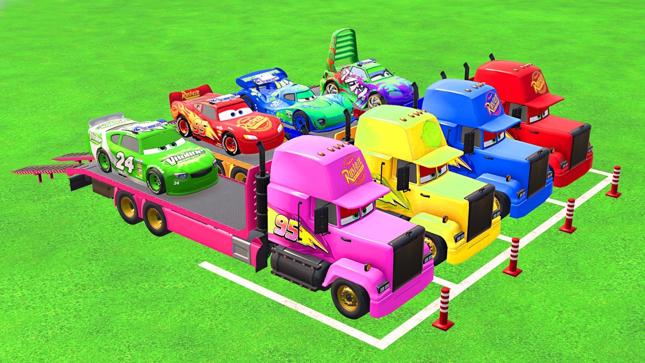 TRANSPORTING EMERGENCY & PUBLIC WORK VEHICLES, POLICE CARS, DUMP TRUCK, FIRE ENGINE TO GARAGE - FS22