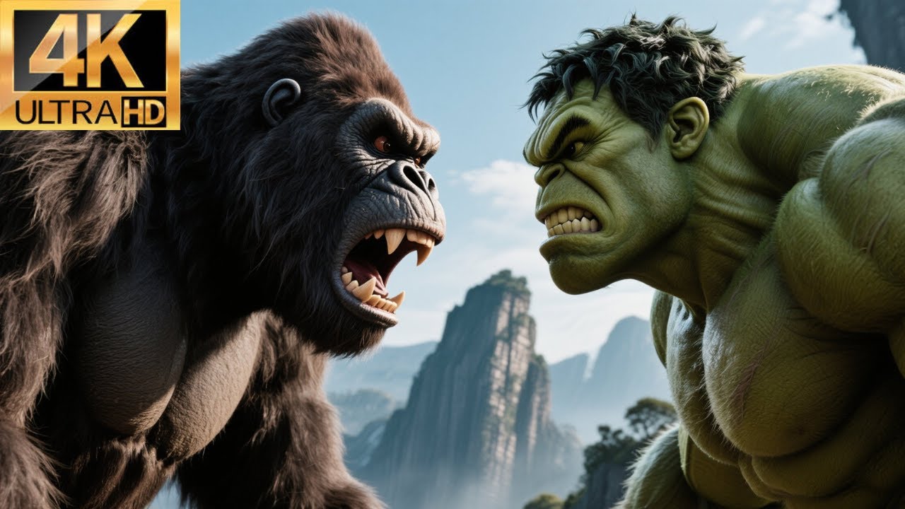 HULK vs KING KONG | The Great Jungle Battle with the Giant Monster and the Army ⚔️🔥