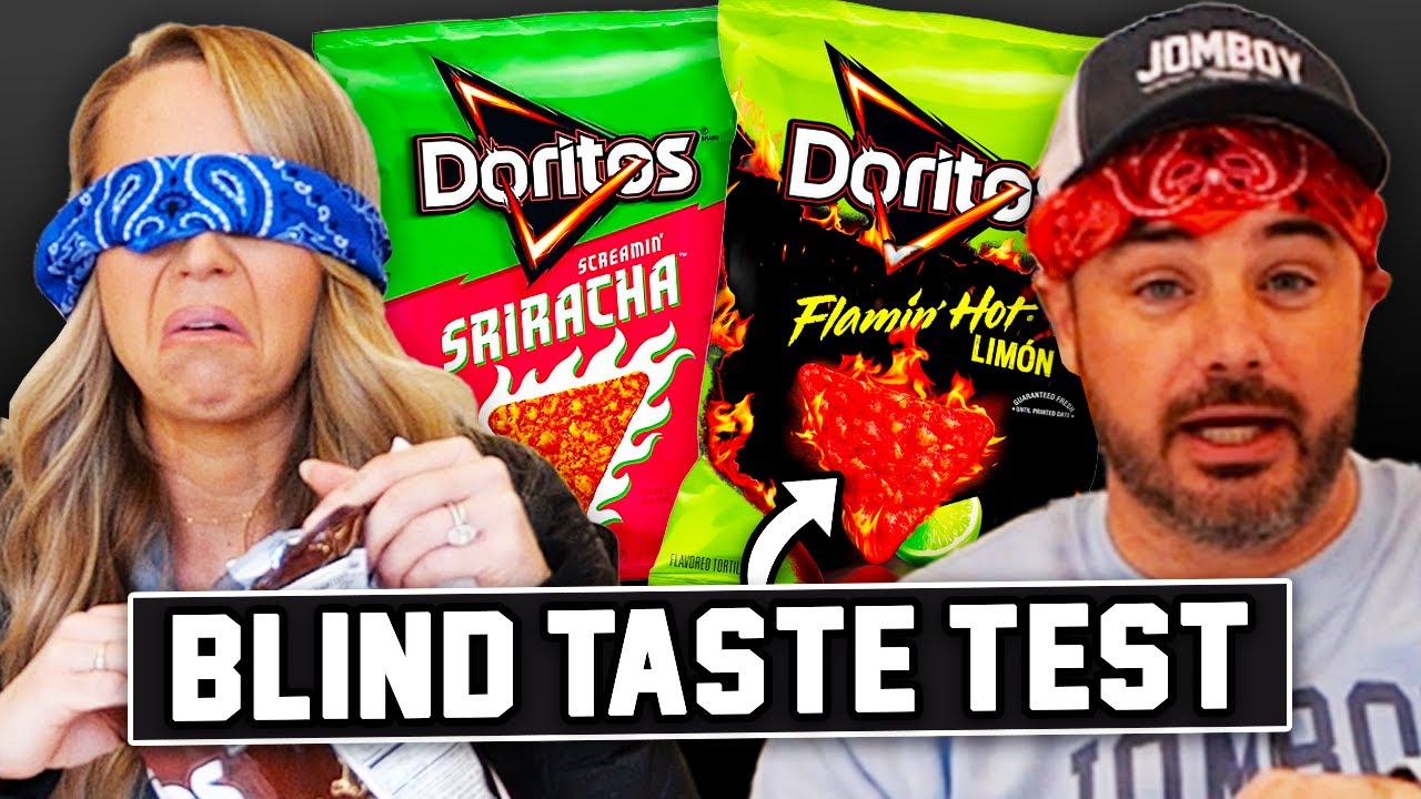 Can we identify the Doritos flavors blindfolded?