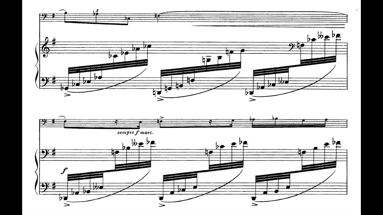 John Ireland - Sonata for 'Cello and Piano (1923) [Score-Video]