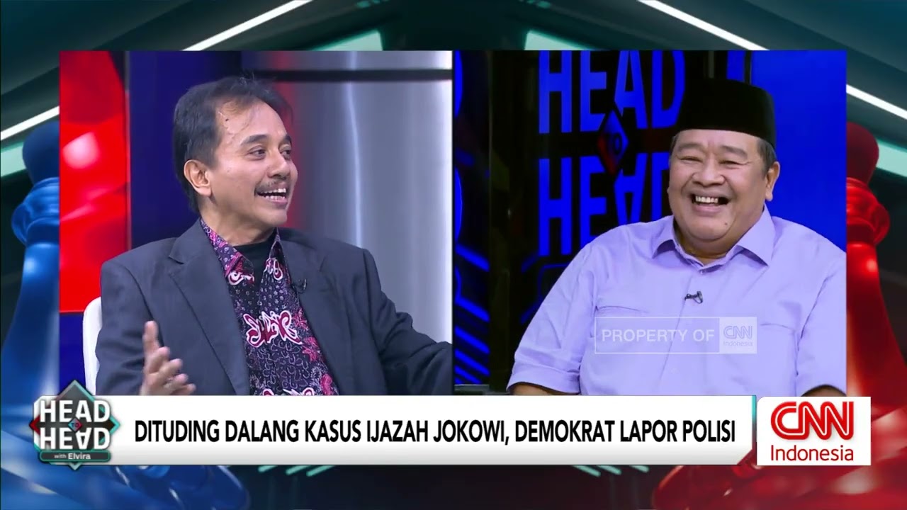 Dituding Dalang Kasus Ijazah Jokowi Demokrat Lapor Polisi  | Head To Head With Elvira Part 2