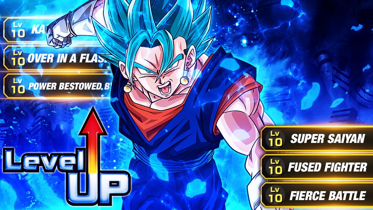 THE ACTUAL BEST TUR? LEVEL 10 LINKS 100% RAINBOW STAR EZA PHY VEGITO BLUE! (DBZ: Dokkan Battle)