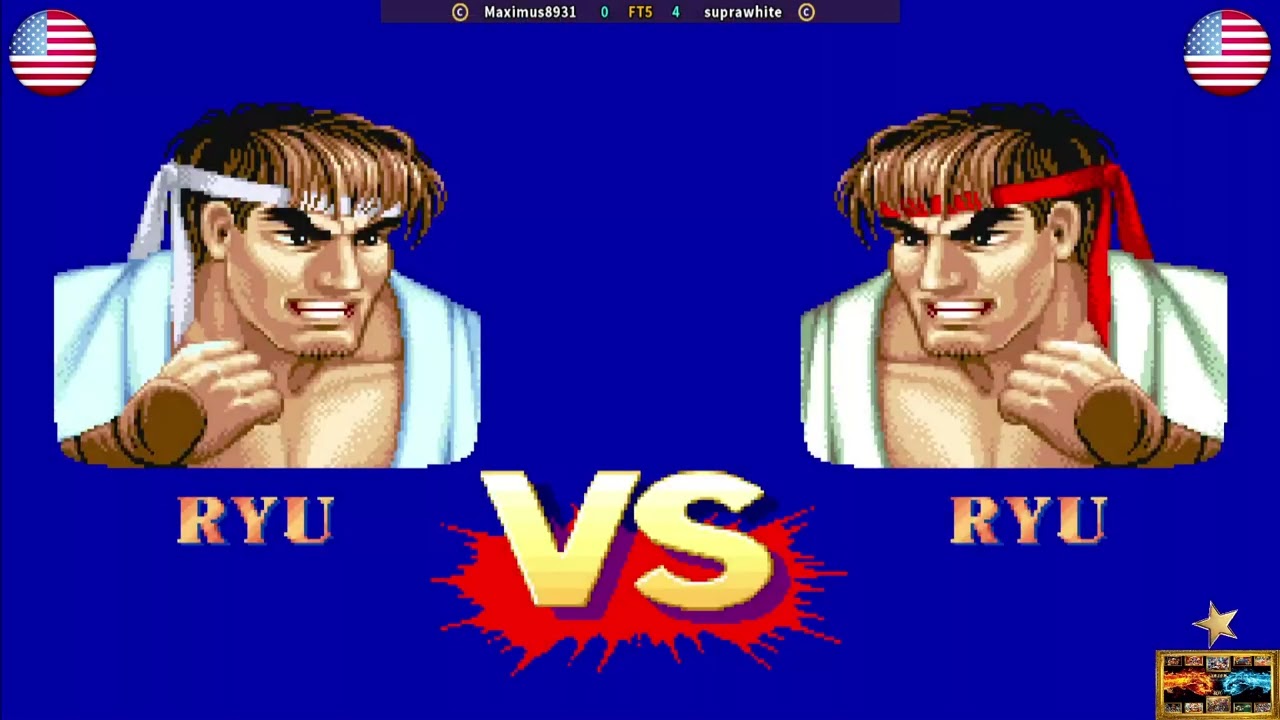 Street Fighter II Hyper Fighting Maximus8931 Vs suprawhite🎮⏰17 09 2025⏰