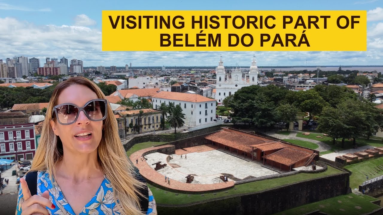 VISITING HISTORIC PART OF BEL&Eacute;M DO PAR&Aacute;