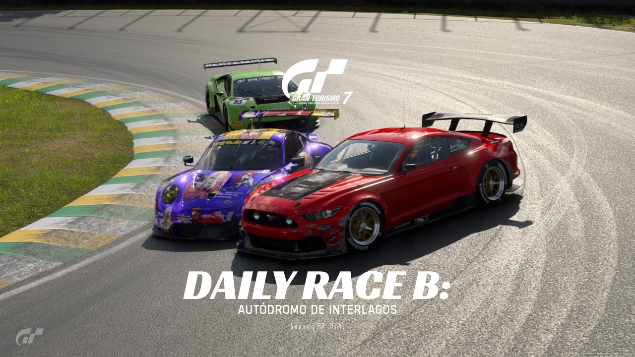 [Gran Turismo 7] Sport Mode: Daily Race B January 27, 2026