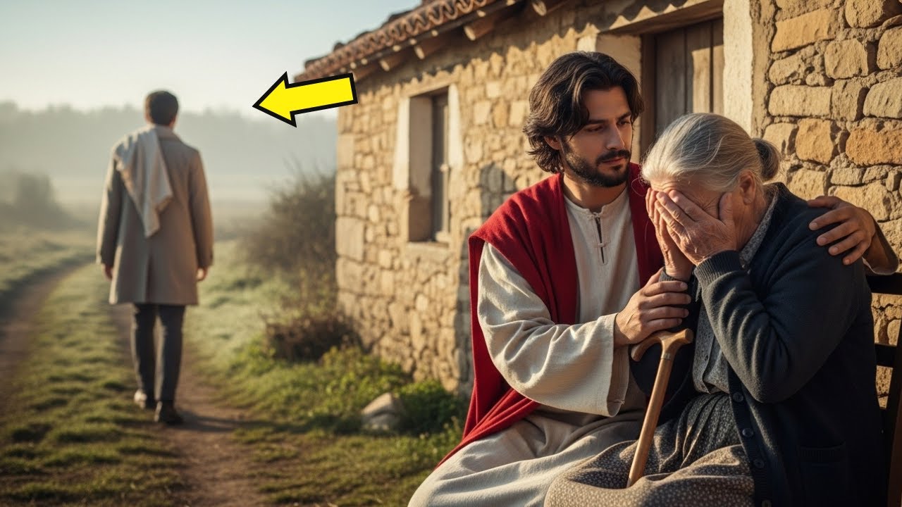 O FILHO VIROU MÉDICO E ABANDONOU A MÃE CEGA NA POBREZA… ATÉ QUE JESUS LHE DEU UMA LIÇÃO!