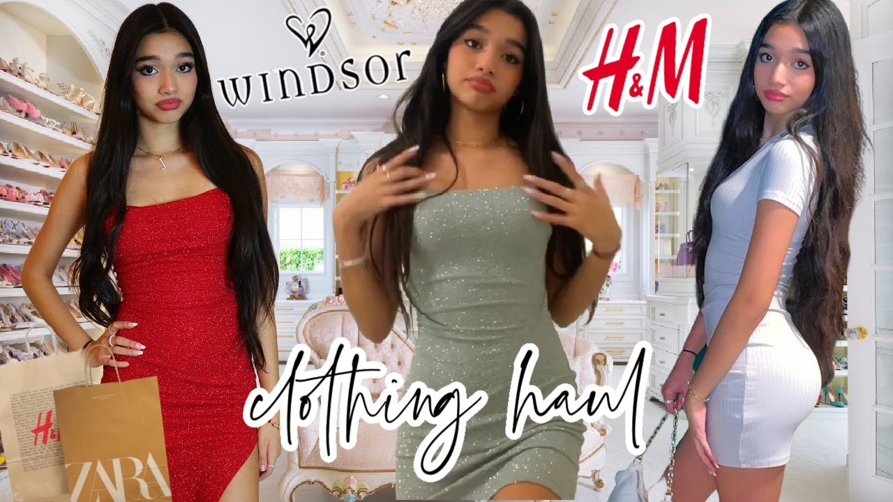 HUGE CLOTHING HAUL!! 🛍🤭|JASMINE MIR