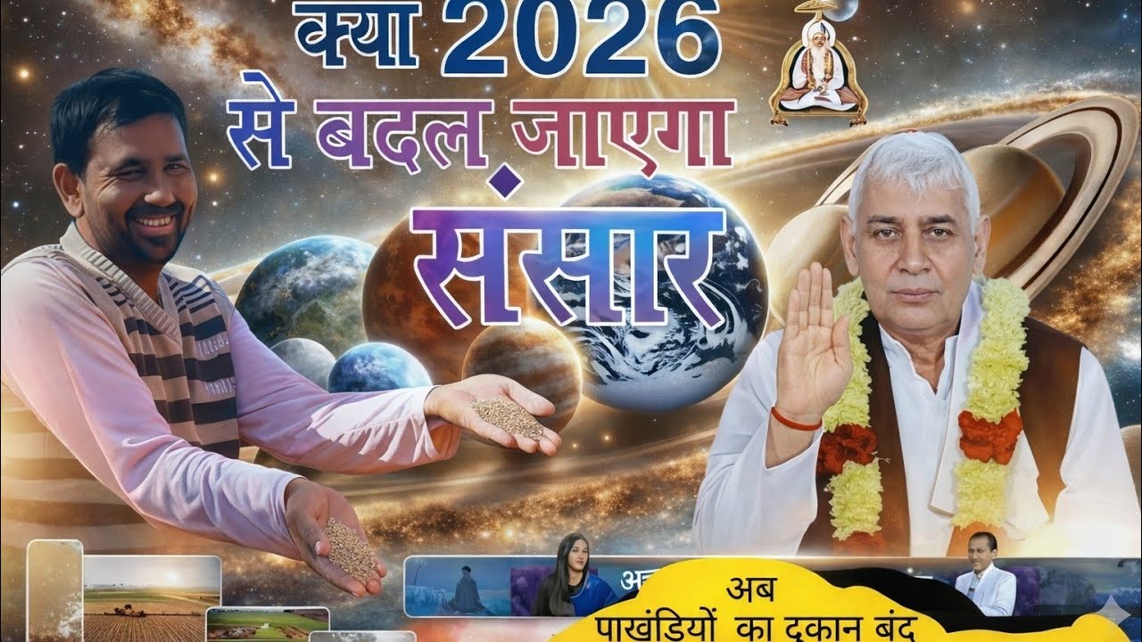 🔥 2026 से बदल जाएगा संसार? | शुरुआत हो चुकी है | Sant Rampal Ji Maharaj का असली संदेश