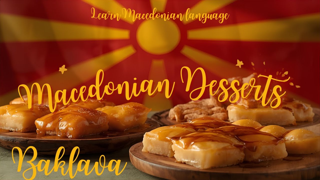 Macedonian Language & Desserts: A Sweet Linguistic Journey