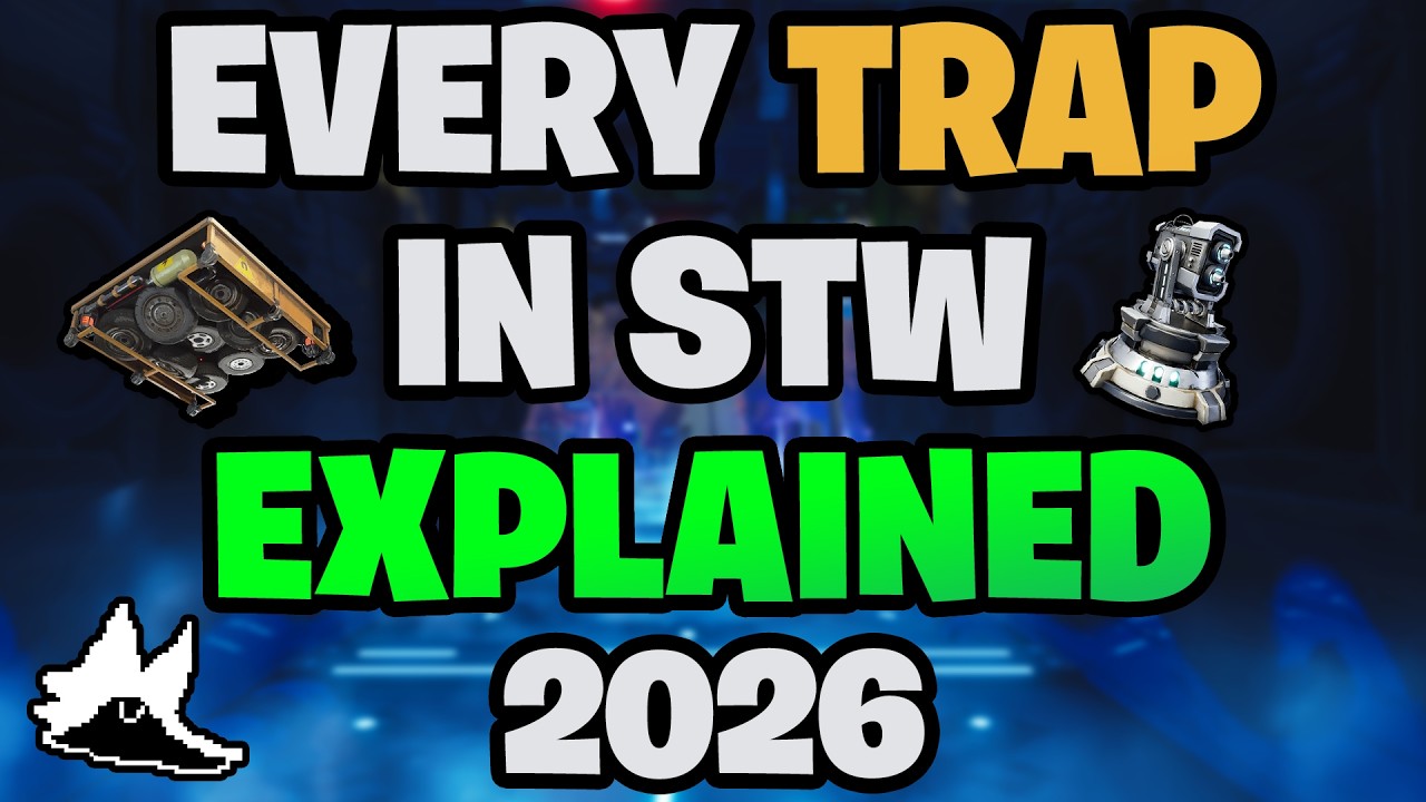 EVERY TRAP IN FORTNITE SAVE THE WORLD EXPLAINED (2025)