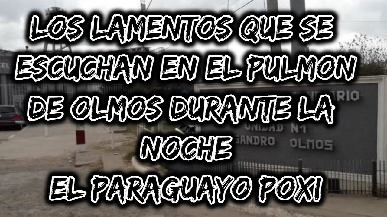 Los lamentos y los pasos que se escuchan en olmos, en la noche