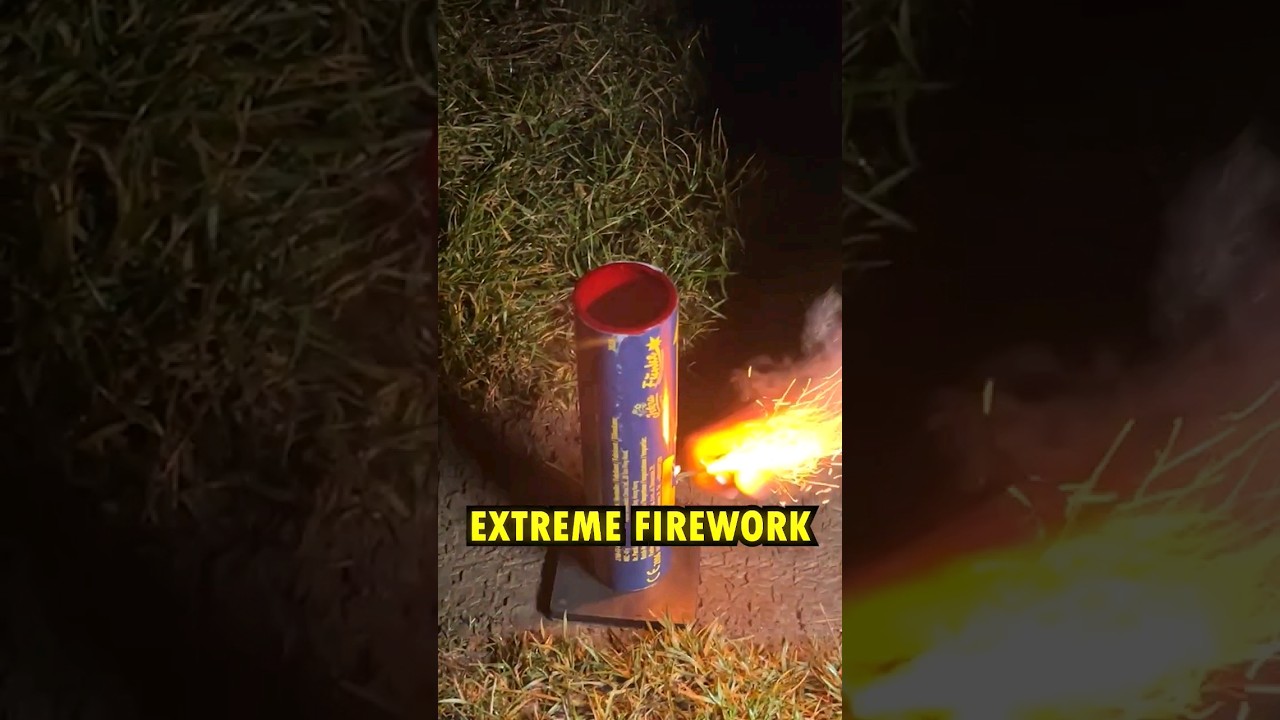 Strongest SINGLE SHOT!🎇 #pyrotechnika #singleshot #firework #ohnostroj #gunpowder