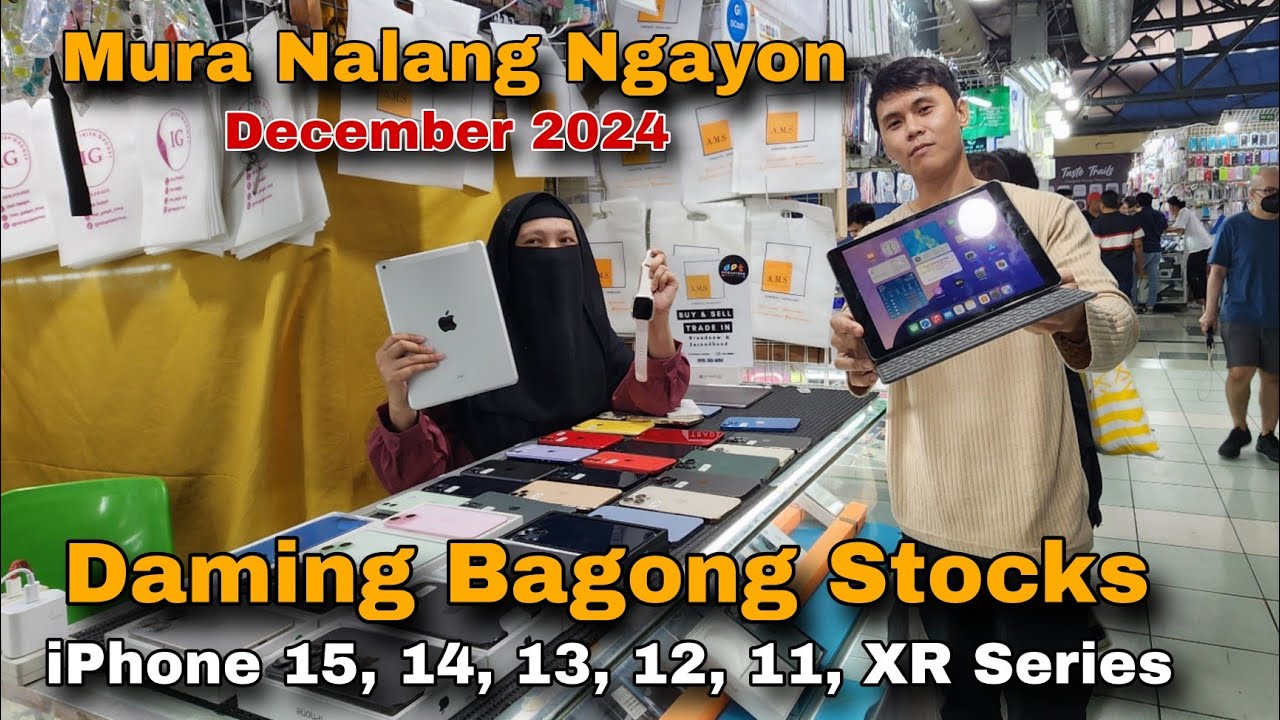 Daming Bagong Stocks at Mura Nalang Ngayon December 2024, iPhone 15,14,13,12,11 Series, greenhills