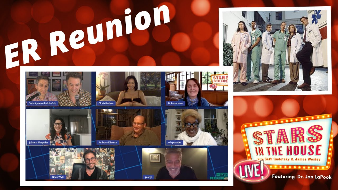 ER reunion | Stars in the House, Thursday, 4/22 at 8PM ET
