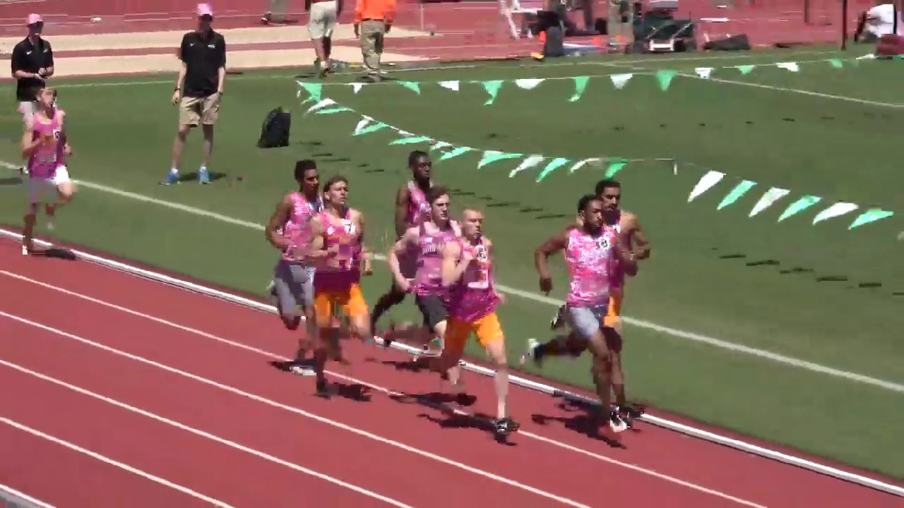 Men 800m Heat 2 Finals 2019 Power 5 Trailblazer Challenge