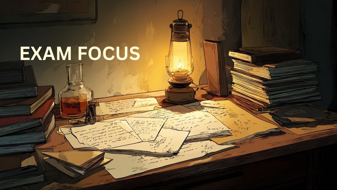 Focus Music for Exams — Candlelit Study Session for Concentration