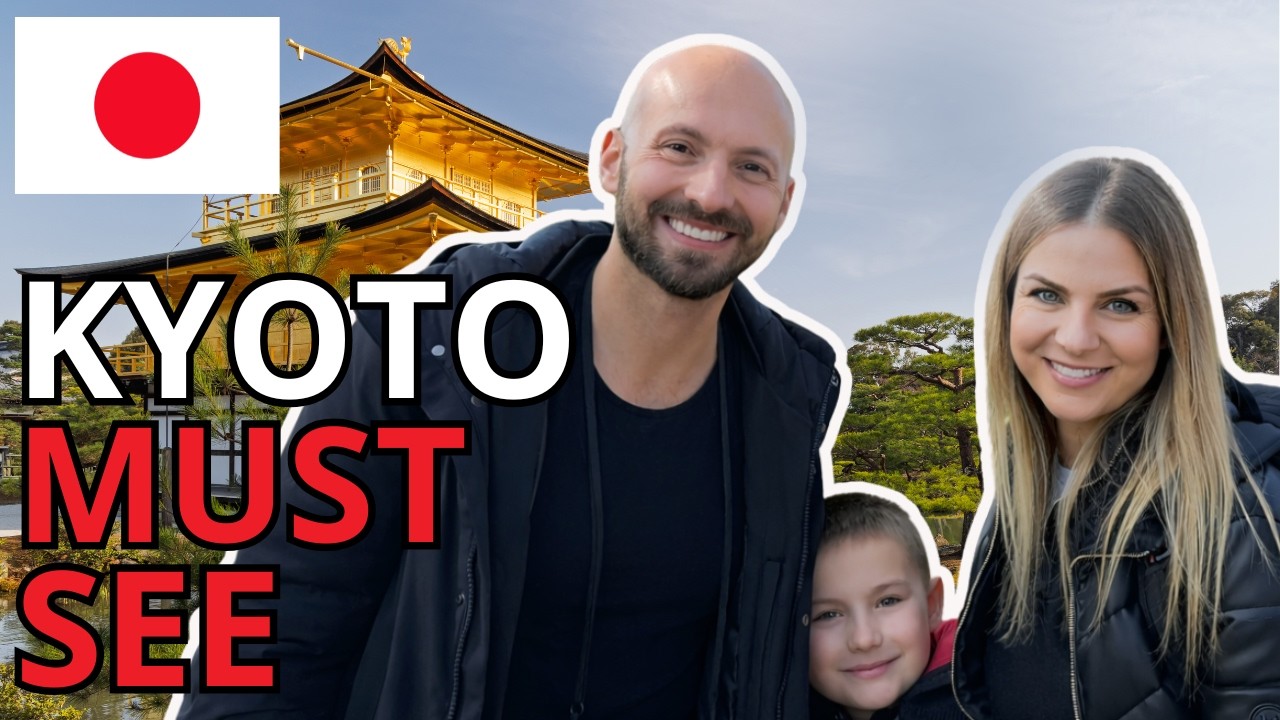Видеоблог о путешествии по Японии 🇯🇵 Киото (обязательно к посещению), Золотой павильон, Гион
