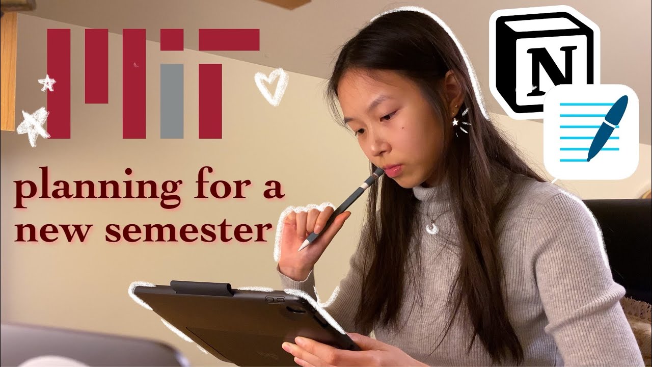 how i prepare for college // digital planning templates