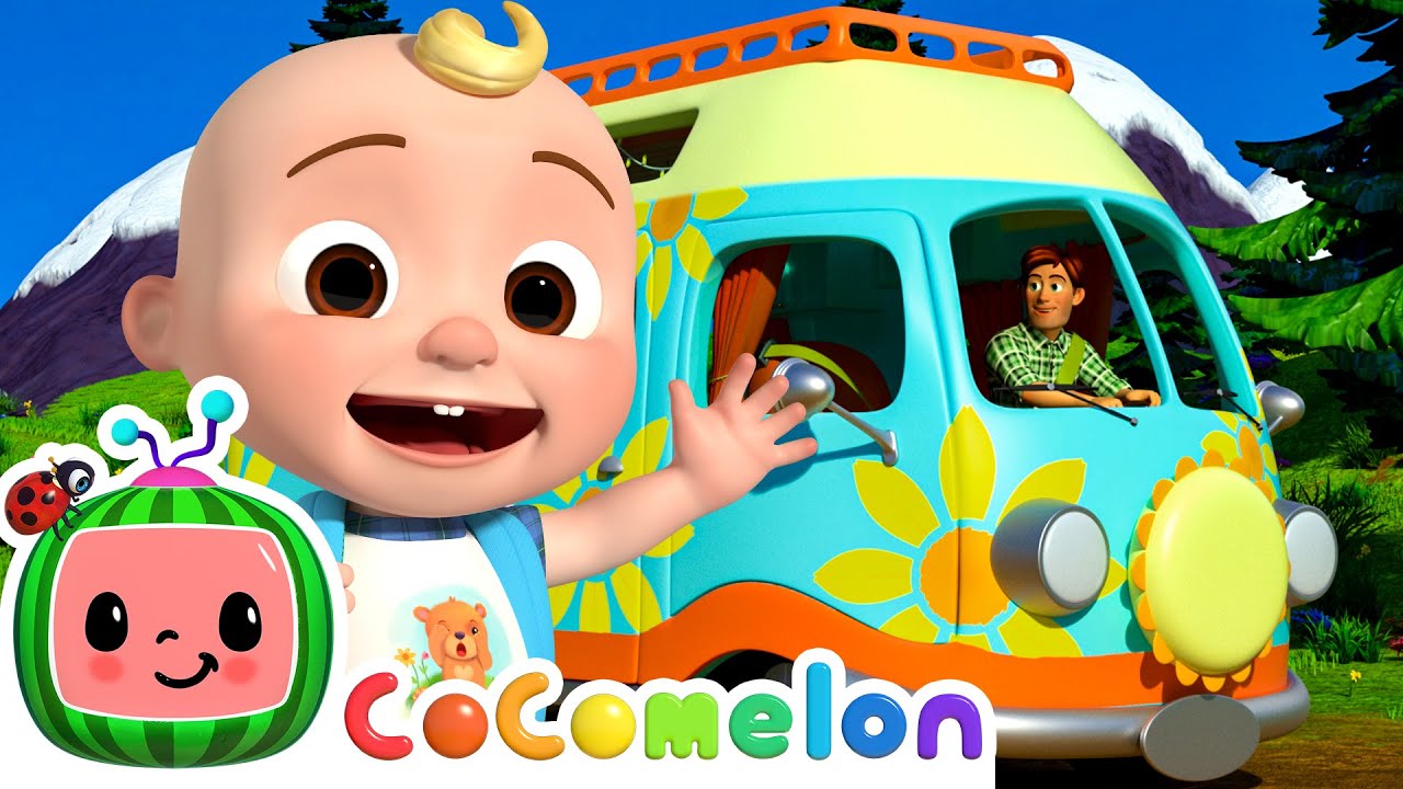 Wheels on the Camper Van! | Cocomelon | 🚌Wheels on the BUS Songs! | 🚌Nursery Rhymes for Kids