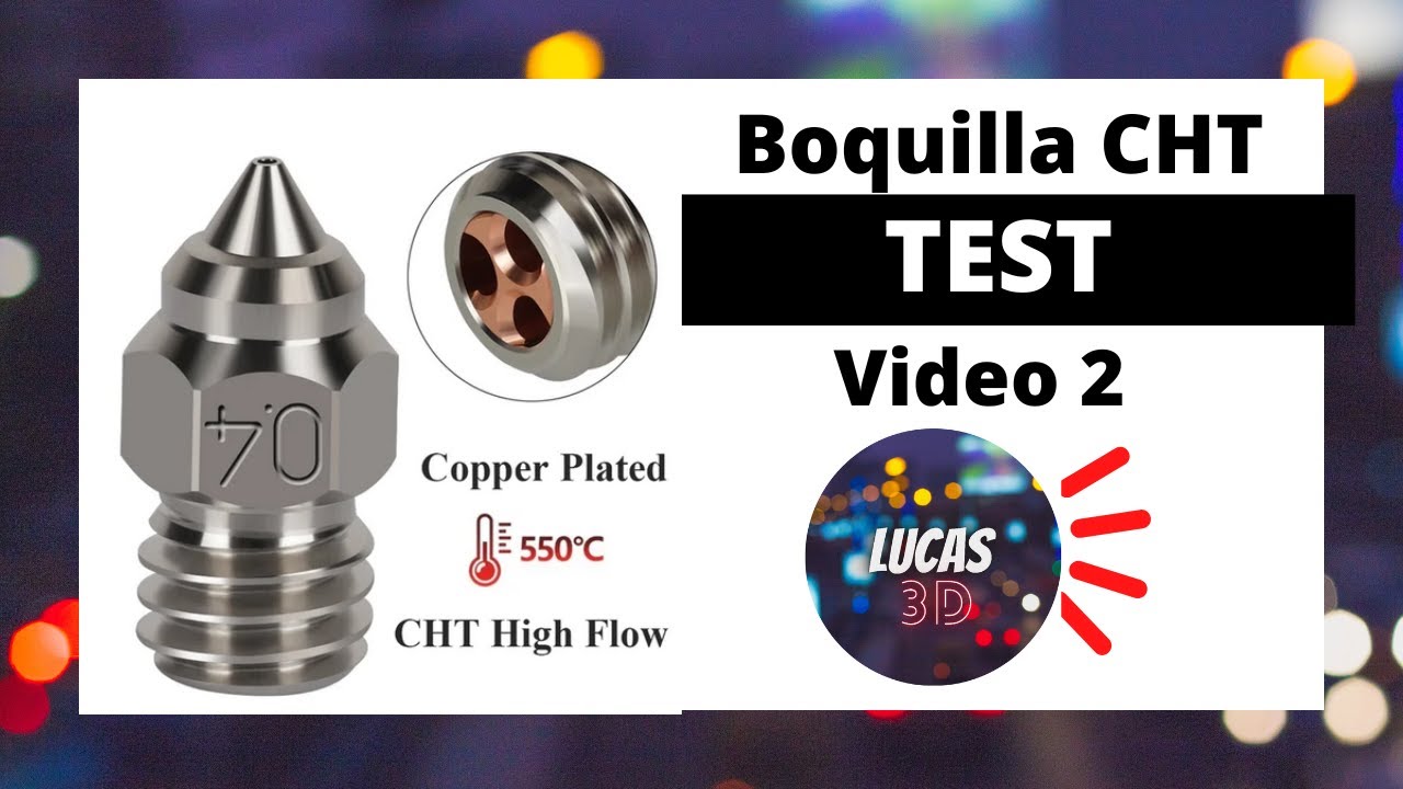 ⚡️Boquilla CHT - TEST de calibración - Video 2 ⚡️ #impresión3d  #CHT #orcaslicer