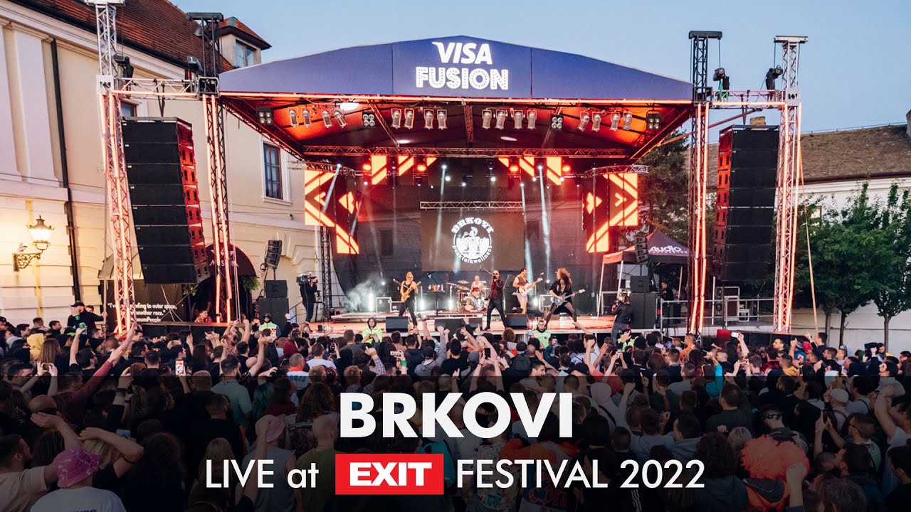 EXIT 2022 | Brkovi Live at Visa Fusion Stage FULL SHOW (HQ version)