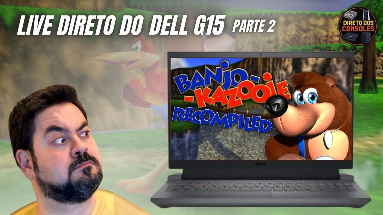 Banjo Kazooie Recompiled - AO VIVO Direto do PC!